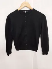 ユニクロ カーディガン ブラック Mサイズ