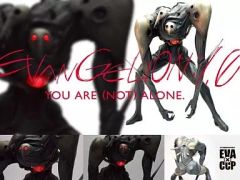 [중고] 피규어 제4의 사도 하이그레이드 ver.(발광 특수 효과 포함) [CCP EVANGELION PROJECT vol.002] 도장이 끝난 완성품