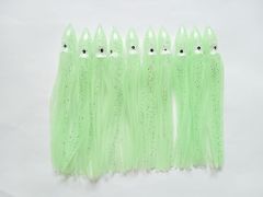 タコベイト 大 15cm 10g 夜光 蓄光モデル 10個セット イカ スカート ソフトルアー 疑似餌 ロックフィッシュ 深海釣り 根魚 マダイ クエ カツオ マグロ シイラ トローリング 中深海 サワラ キンメダイ ヒラメ マゴチ メダイ アカムツ ノドグロ