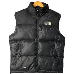 古着 90年代 ザノースフェイス THE NORTH FACE ヌプシベスト 700フィルパワー リップストップ グースダウンベスト メンズL相当/evb030297