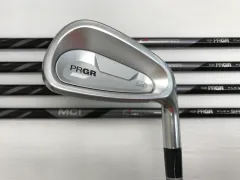 【美品】プロギア アイアン6本セット PRGR 純正シャフト 中古 プロギア 02 アイアンセット 6本組(#5-P) スチールシャフトの