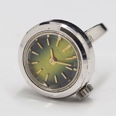 3-3483 SEIKOセイコーリングウォッチシルバー_シェル文字盤 手巻・稼働