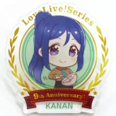 [중고] 배지 핀즈(캐릭터) 마츠우라 카난 [세가 콜라보 카페 러브라이브! 시리즈 9th Anniversary! 아크릴 배지(Aqours 카페 데포르메)]