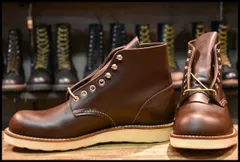 美品　RED WING レッドウイング 8134　アイリッシュセッター　23.5 アウトレットレッドウィング入荷情報 CHOCOLATE CHROME ROUND