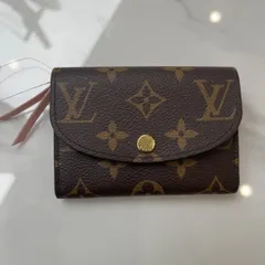 【美品・現行】ルイヴィトン モノグラム ポルトモネロザリ フーシャ M41939 新品・未使用(ワケあり)】ルイヴィトン ポルトモネ・ロザリ