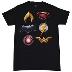 JUSTICE LEAGUE 저스티스 리그 Movie Logos T셔츠