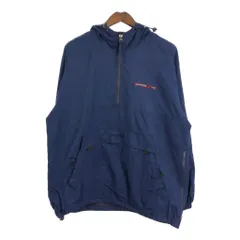 Abercrombie & Fitch アバクロンビーアンドフィッチ アノラックパーカー ジャケット アウトドア ネイビー (メンズ L) 中古 古着 S2088