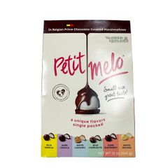 PETIT MELO チョコレートコーティングマシュマロ 6フレーバー アソート 340g チョコマシュマロ