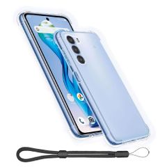 新品 For Nubia S 5G ケース TPU素材製【YEZHU】スマホケース 純正 全面守る 丈夫な 対衝撃 シリコン 四角 バンパー 傷つけ防止 保護 四隅の厚 いエアバッグ ZTE Nubia S 5G (A403ZT) 專用スマホケース (クリア)