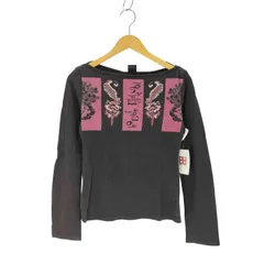 ディーゼル DIESEL y2k フロントプリント L/Sカットソー レディース import：M 