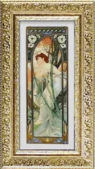 真珠の耳飾りの少女 複製画 フレーム付き　絵画 Amazon.co.jp: フェルメール・「真珠の耳飾りの 少女」 プリ