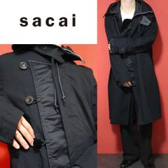 25SS Sacai Suiting Bonding Pants black 1 - メルカリ