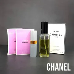CHANEL シャネル No.19 パルファム 7.5ml リフィル 50ml 2点セット チャンス サンプル付き オードトワレ 香水 フレグランス