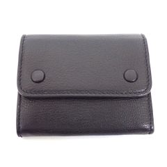 Th994281 メゾンマルジェラ コインケース カードケース SA3VX0010 P4806 本革 ブラック Maison Margiela 超美品・中古