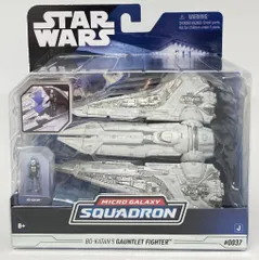 JAZWARES SERIES 2 / MICRO GALAXY SQUADRON BO KATANS GAUNTLET FIGHTER 0037