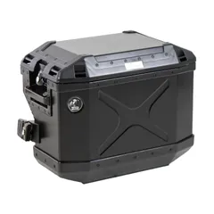 右側 HEPCO&BECKER ヘプコ&ベッカー サイドケース Alu Xplorer 37 カットアウト（排気口用カットアウト）右 ブラック オリジナル丨610219 00 01
