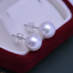 ピアス パール 真珠 淡水パール 11mm-12mm パールピアス 卒業式 ピアス 普段使い s925 冠婚葬祭 入学式 結婚式 パールアクセサリー zed07c