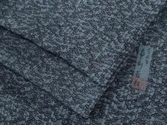 平和屋着物○人間国宝 南部芳松 突彫り 江戸小紋 松 鬼しぼ縮緬 正絹