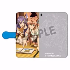 【新品】戦姫絶唱シンフォギアGX 手帳型スマートフォンケース 04 マリア＆風鳴翼【正規品】のサムネイル