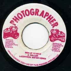 ジャマイカ7” Lazertron & Sister Verna Mek Up Yu Mind NONE Photographer /00080