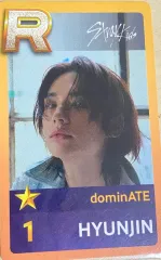 Stray Kids(ストレイキッズ・スキズ・SKZ) dominate 支配する コンサート SuperStar JYP ヒョンジン(HYUNJIN) トレカ