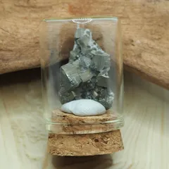 ピンク水晶パイライト共生クラスターNo.1400 ピンク水晶パイライト共生クラスターNo.1400