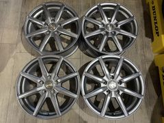 【2412019】LAYCEA HE 17インチ 7J +48 PCD114.3 5H エスティマ ヴェゼル オデッセイ CX-5 CX-8 エクストレイル CR-V RAV4 ヴァンガード エスクード 等