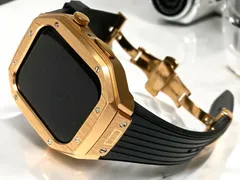 アップルウォッチ改良版新作カバーケースApple Watchラバーベルトカスタム122