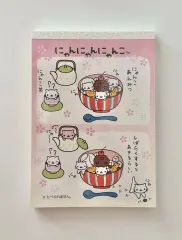 サンエックスゴーにゃんにゃんにゃんこ にゃータイム メモ帳 三色だんご にゃんこ 猫