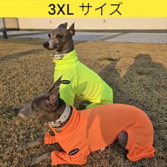 メルカリ イタグレ服 接触冷感 3XL 蛍光 クール ロンパース つなぎ 小型犬 中型犬 大型犬 春夏 doggystar ドッギースター