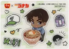 【中古】キャラカード 服部平次 オリジナルクリアカード 第1弾 「名探偵コナン×すき家」 対象メニュー注文特典