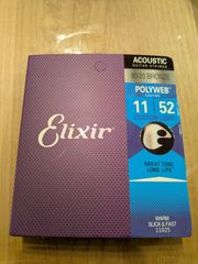 エリクサー　Elixir　アコギ弦　アコースティックギター  ポリウェブ 80/20bronze　11/52