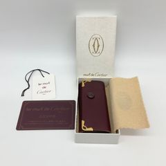 【らぴのわ】新品未使用 箱 ギャランティ カルティエ マストライン キーケ 楽天市場】【未使用品】Cartier カルティエ マストライン 4連