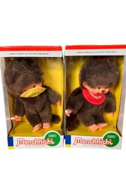 MONCHHICHI モンチッチ　CUDDLE BOY&GIRL ２個セット