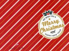 【中古】キャラカード(男性) ジャニーズWEST(WEST.) クリスマスカードA 「CD 僕ら今日も生きている/考えるな、燃えろ!!初回盤A」 先着購入特典