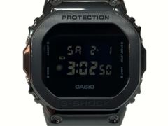 ジーショック G-SHOCK CASIO カシオ 20気圧防水 耐衝撃構造 スチールバック メタル 腕時計 ウォッチ 3229 黒 GM-5600B メンズ腕時計ブラック 104T-13