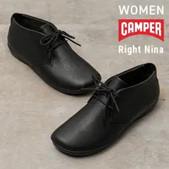 【極美品】カンペール ライトニナ フラット スリッポン レザー 39 CAMPERカンペール フラットシューズ Right Ninaライトニナ 39