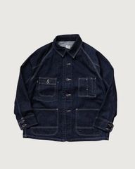 最終値下げ‼️BSC Uniform デニムカバーオール brass clinch - メルカリ