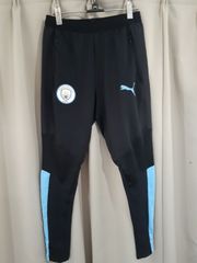 PUMA プーマ イングランド プレミアリーグ マンチェスターシティ トレーニングウェア ジャージ パンツ スリム 黒