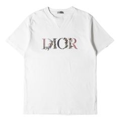 11401【美品・人気モデル】Dior☆デニム地ロゴ人気カラー白 半袖tシャツ 11401【美品・人気モデル】Dior☆デニム地ロゴ人気カラー白 半袖