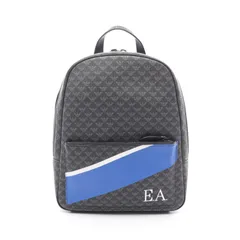 エンポリオ・アルマーニ Emporio Armani リュックサック バックパック Y4O031 ブラック レザー バックパック メンズ Used Aのサムネイル