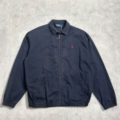 90s~00s Polo Ralph Lauren ポロラルフローレン コットンツイル スイングトップジャケット 古着