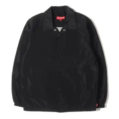 Size…S シュプリーム☆Sロゴ ブラックウォッチ コーチジャケット