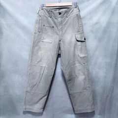 ANACHRONORM アナクロノーム DAMAGED SATIN COMBAT PANT コットン リアルエイジング加工 ブリティッシュ コンバット パンツ size.30 カーキ