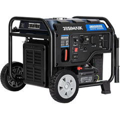 新春セール‼︎ 20％オフ‼︎インバーター発電機 JM6000XiE 定格出力5.0kVA セルスターター 14.5L燃料タンク 100V・200V同時出力可能 正弦波 高出力 移動便利 低騒音 ガソリン発電機 多重保護機能 長時間連続運転 建築現場 防災対策