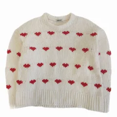 nknit ハートパターンニット our's モーガン蔵人 新木優子 着用