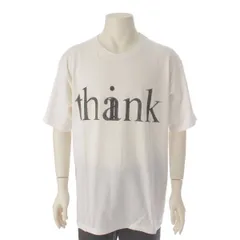 グッチ　ロゴ Think Thank コットン Tシャツ 616036 ホワイトのサムネイル