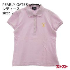 PEARLY GATES ポロシャツ ホワイト サイズ1 - メルカリ