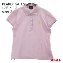 PEARLY GATES パーリーゲイツ 半袖ポロシャツ ピンク系 2 [240001981375]#