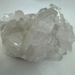 K【大型】水晶 原石 天然石 透明 インテリア コレクション 約311g